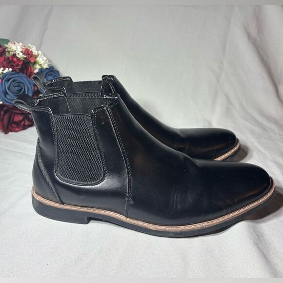 Deer Stags Modern Chelsea Router Boots with Memory Foam Mens Size 8.5 EPC - Picture 2 of 12